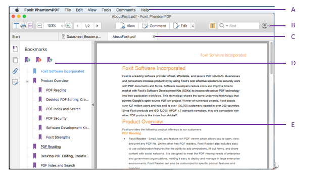 Foxit advanced pdf editor for mac